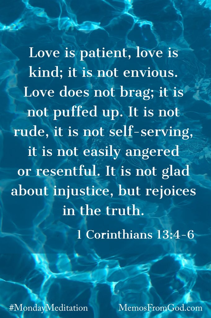 Love is kind memos from god